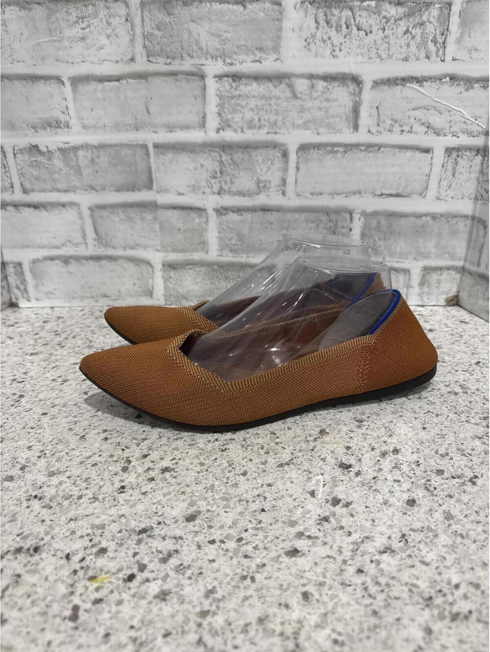 Rothy's Women's Brown Pointed Toe Flats